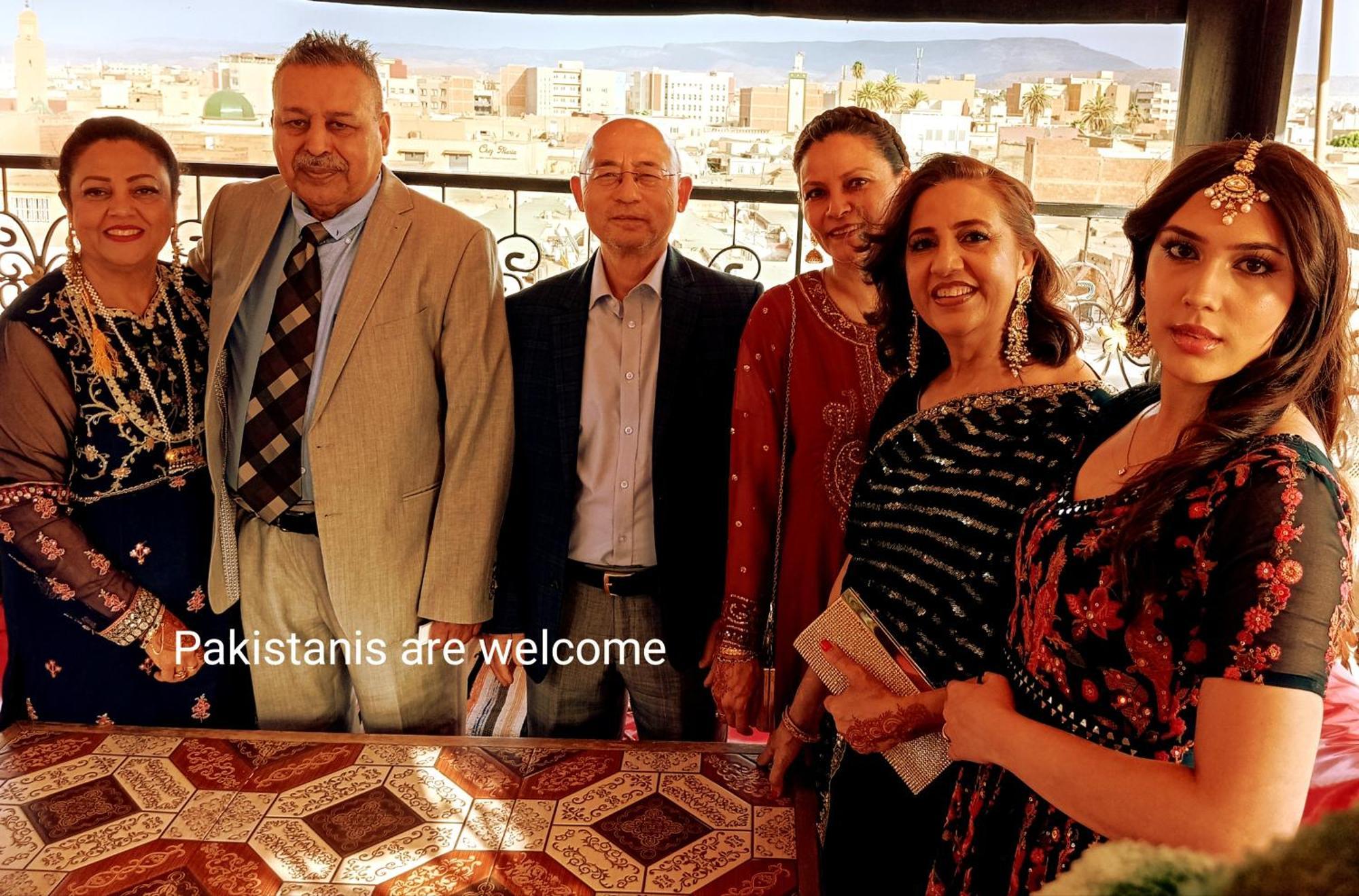 Hotel Lahlou Riad Cafeteria Oujda Exterior foto